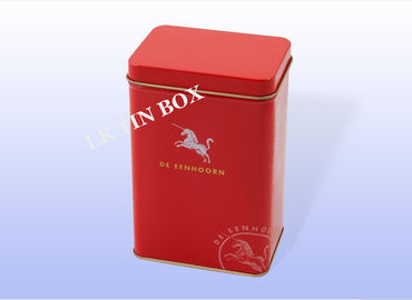 China Envases vacíos impresos rectangulares comida de la lata de la lata del caramelo y empaquetado del regalo proveedor