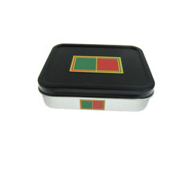China Forma rectangular modificada para requisitos particulares de la caja de la lata del metal de la moda de la impresión para el empaquetado del CD del DVD proveedor