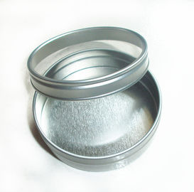 China Color plata redondo de la caja de la lata del caramelo con la ventana clara, envases redondos de la lata proveedor