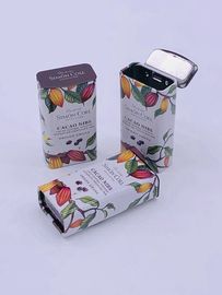 China Envases rectangulares de la lata para la impresión en offset de la menta/de las galletas 4c proveedor