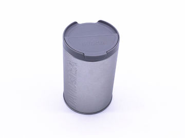China Envase redondo material reciclado de la lata de la categoría alimenticia para la resistencia del niño del paquete proveedor