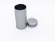 Las latas redondas del metal del té/del café/del azúcar con las tapas grabaron en relieve la lata redonda llana de la galleta proveedor