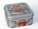 Caja promocional de la lata del cuadrado del metal del regalo para el almacenamiento de la torta de la galleta y de la galleta proveedor