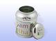 Impresión en offset hermética de Oolong del té de la lata de la caja de almacenamiento verde floja de encargo CMYK del envase proveedor