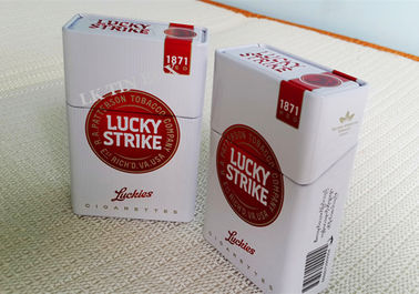 China Cajas de cigarrillo del metal del tabaco del palo con la grabación en relieve, casos del paquete del cigarrillo proveedor