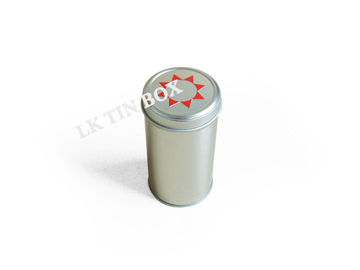 China Caja floja verde hermética de la lata del té del pequeño metal redondo con la tapa interna del botón de aluminio proveedor