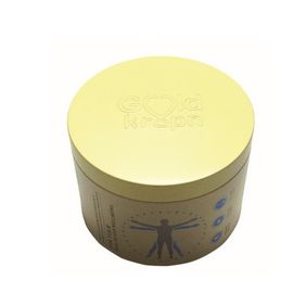 China Caja/lata redondas elegantes modificadas para requisitos particulares de la lata de Coloful Matel del diseño con la tapa abovedada para el té/la comida proveedor