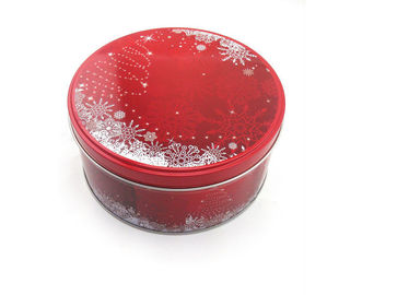 China Cacahuetes redondos de la caja de la lata del regalo/manija de madera de Metalwire del almacenamiento del caramelo proveedor