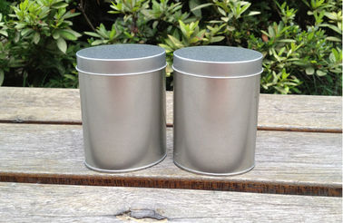 China Pequeño metal en relieve oval Tin Can para el Chocolate y Té Embalaje proveedor