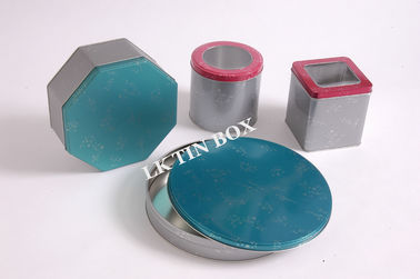 China Lata redonda con apilable impresa tapa, envase de la galleta de la galleta de lujo de la lata del metal proveedor