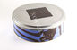 Caja redonda de la lata del chocolate de la galleta de la galleta con la impresión de encargo proveedor