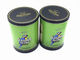 Caja redonda de la lata del cilindro de la hojalata redonda de la caja modificada para requisitos particulares alrededor de los envases de la lata proveedor