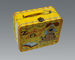 Caja rectangular hermosa de la lata, fiambreras Eco - hojalata reciclada amistosa de los niños proveedor