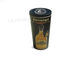 Caja oval de la lata del regalo negro del vino del día de fiesta, latas de aluminio con las tapas HACCP proveedor